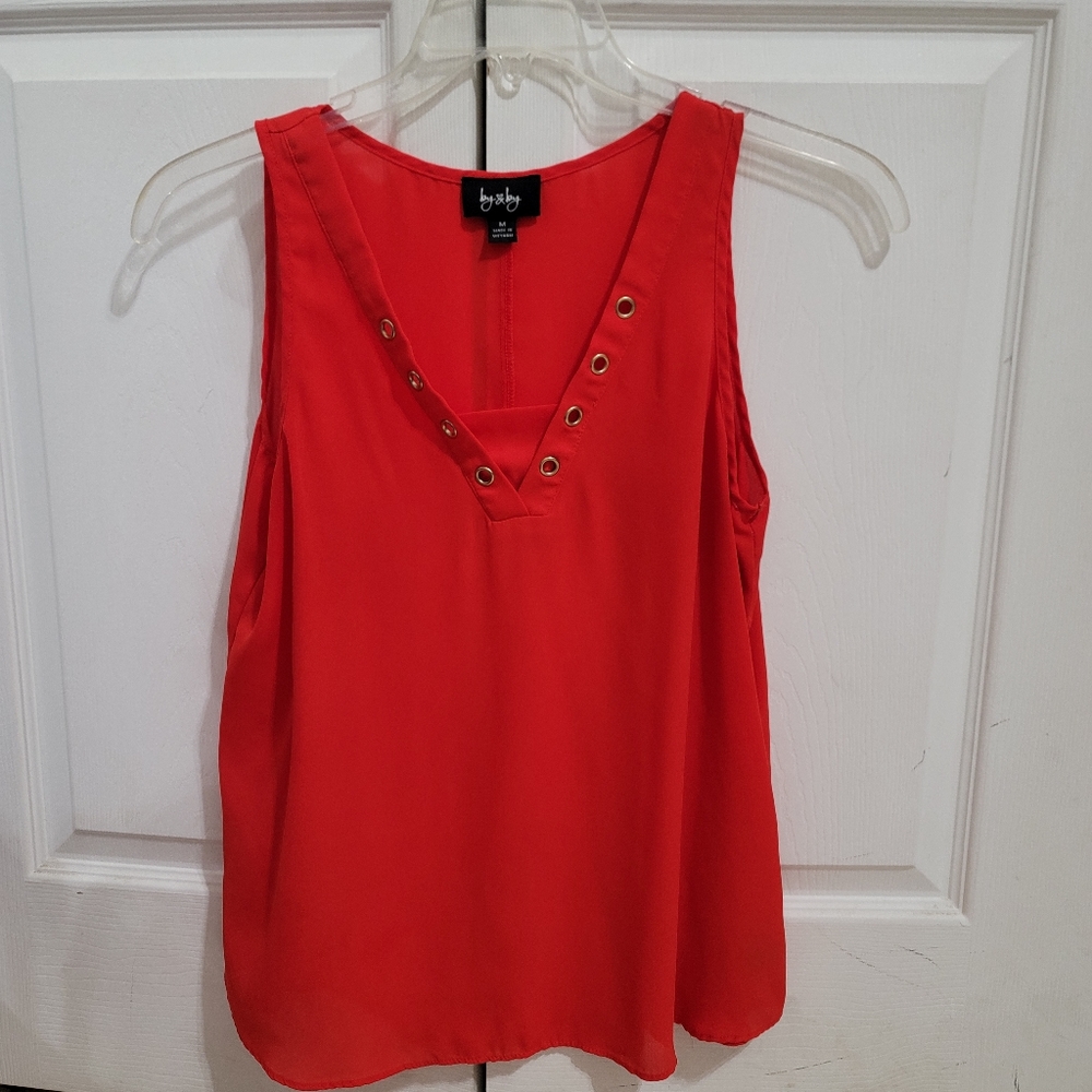 Red Casual Shirt